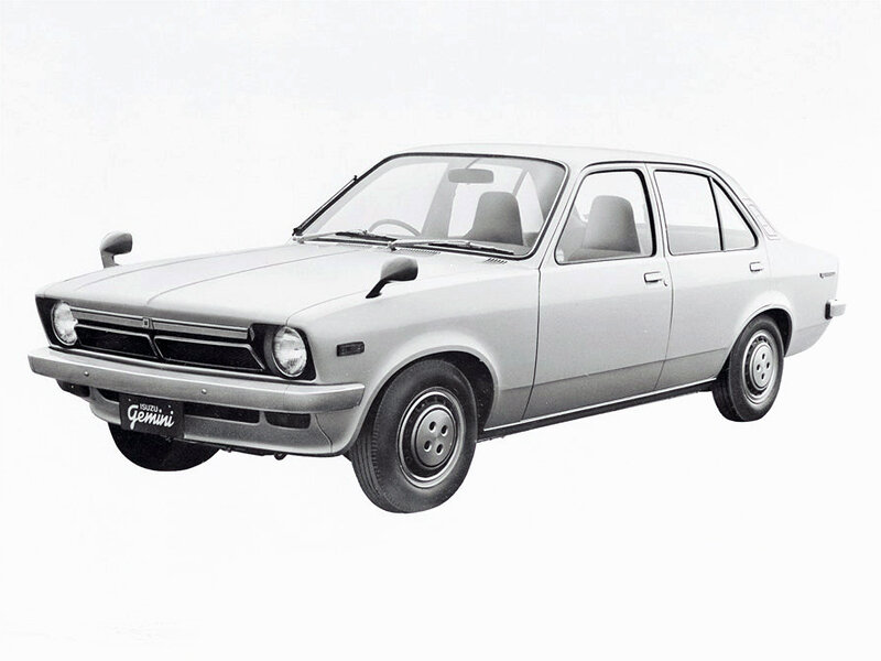 Isuzu Gemini (PF50) 1 поколение, седан (1974 - 1976)